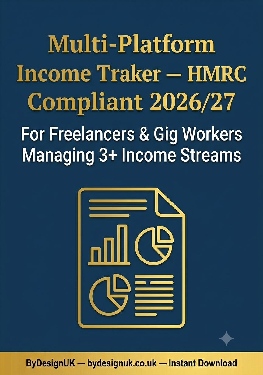 Freelancers and gig workers managing 3+ income platforms who need HMRC-compliant tracking for 2026/27 tax year