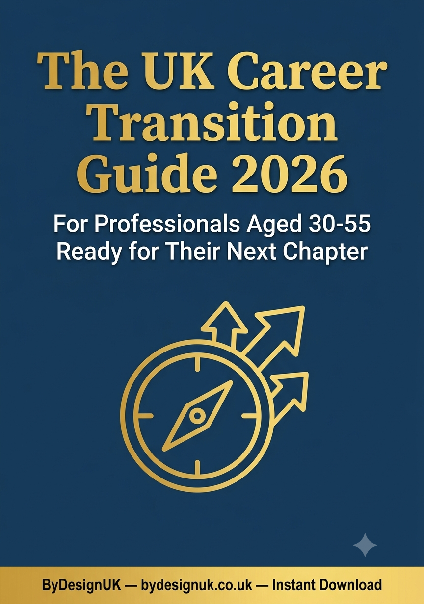 UK professionals aged 30-55 seeking career transitions post-pandemic reshuffling