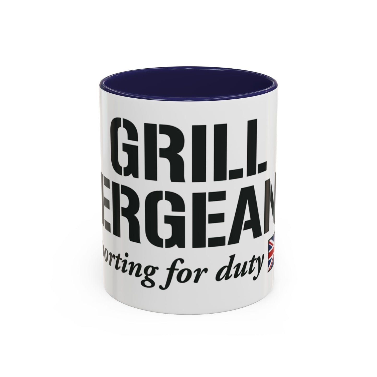 Grill Sergeant Mug | Father's Day Gift | British BBQ Dad Present