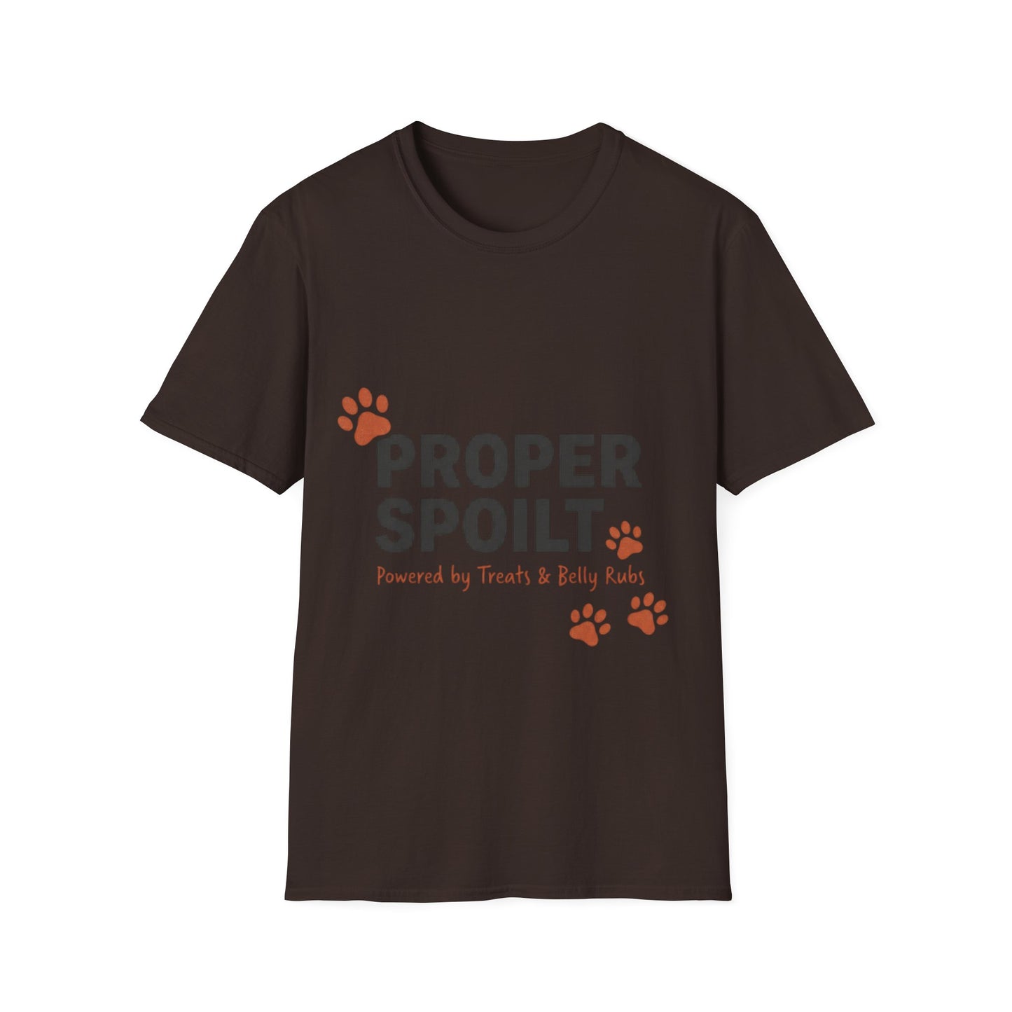 Proper Spoilt Dog Owner T-Shirt | Funny British Pet Lover Gift