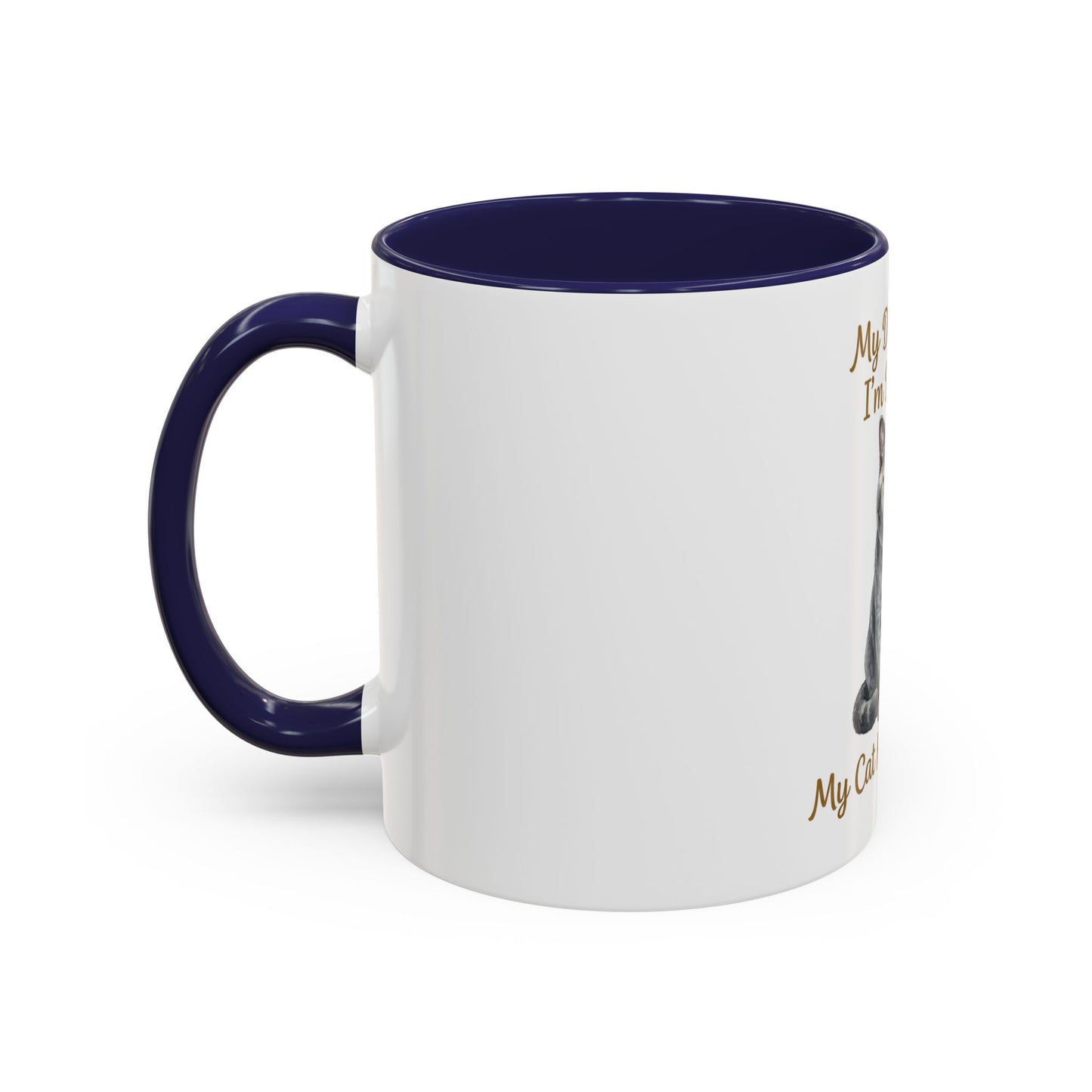My Dog Thinks I'm Brilliant Cat Knows Better Mug | Pet Owner Gift