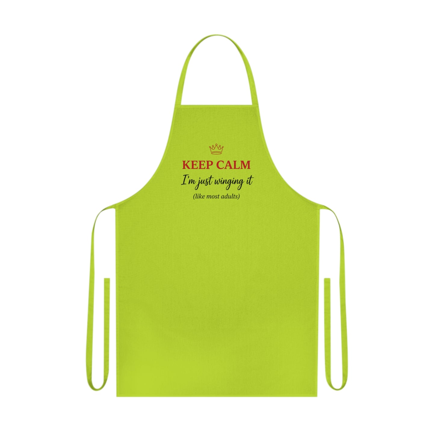 Keep Calm I'm Winging It Funny Apron UK Gift