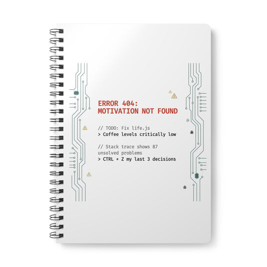 Debugging My Life Notebook | Coder Developer Gift | Tech Humour