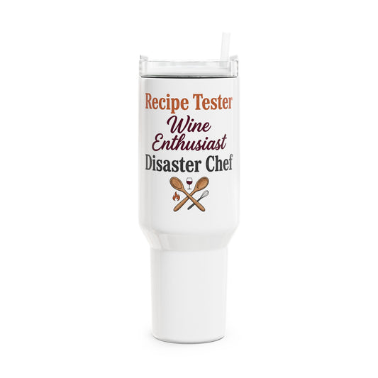Recipe Tester Wine Enthusiast Disaster Chef Tumbler Gift