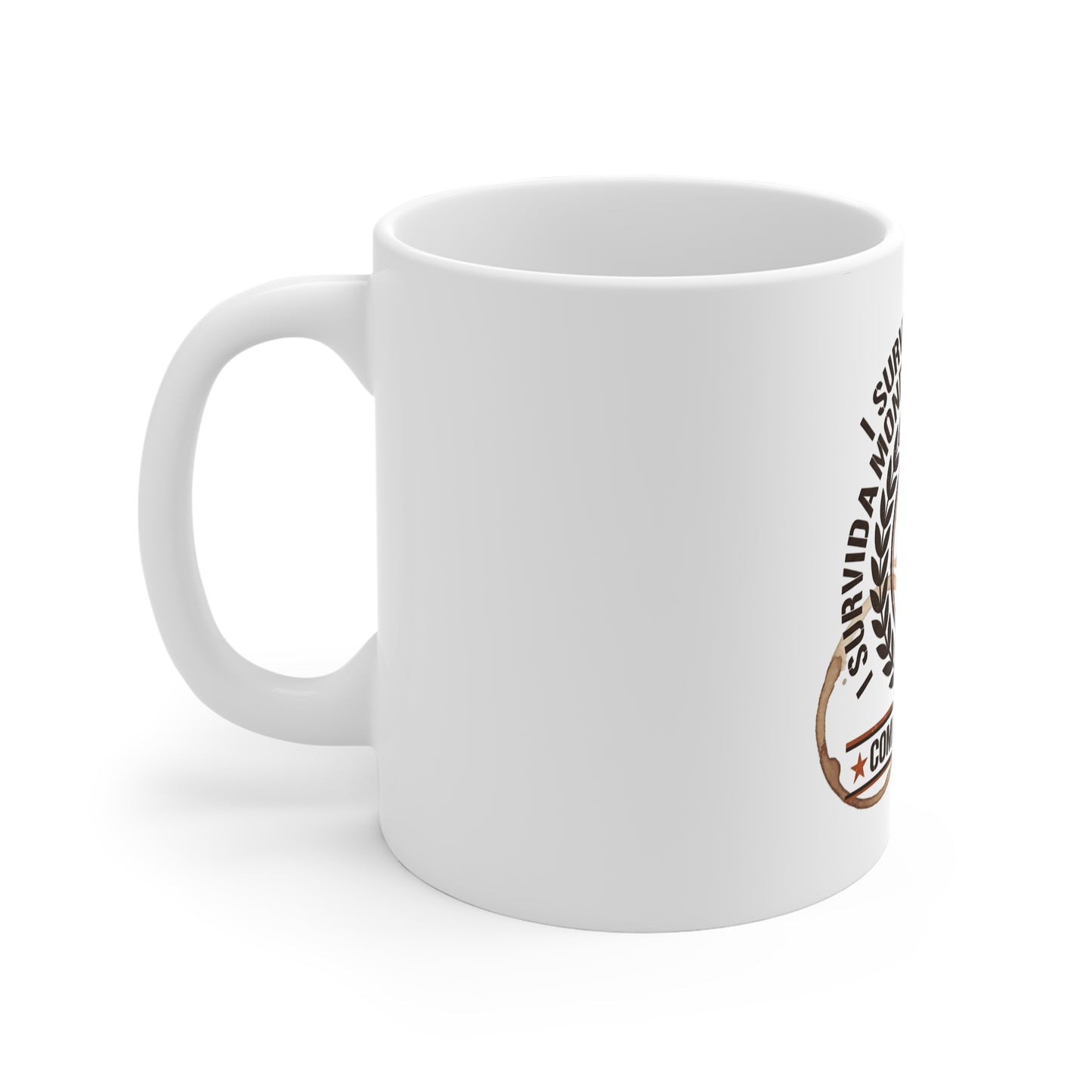 I Survived Another Monday Morning Stand-Up Mug | Office Humour