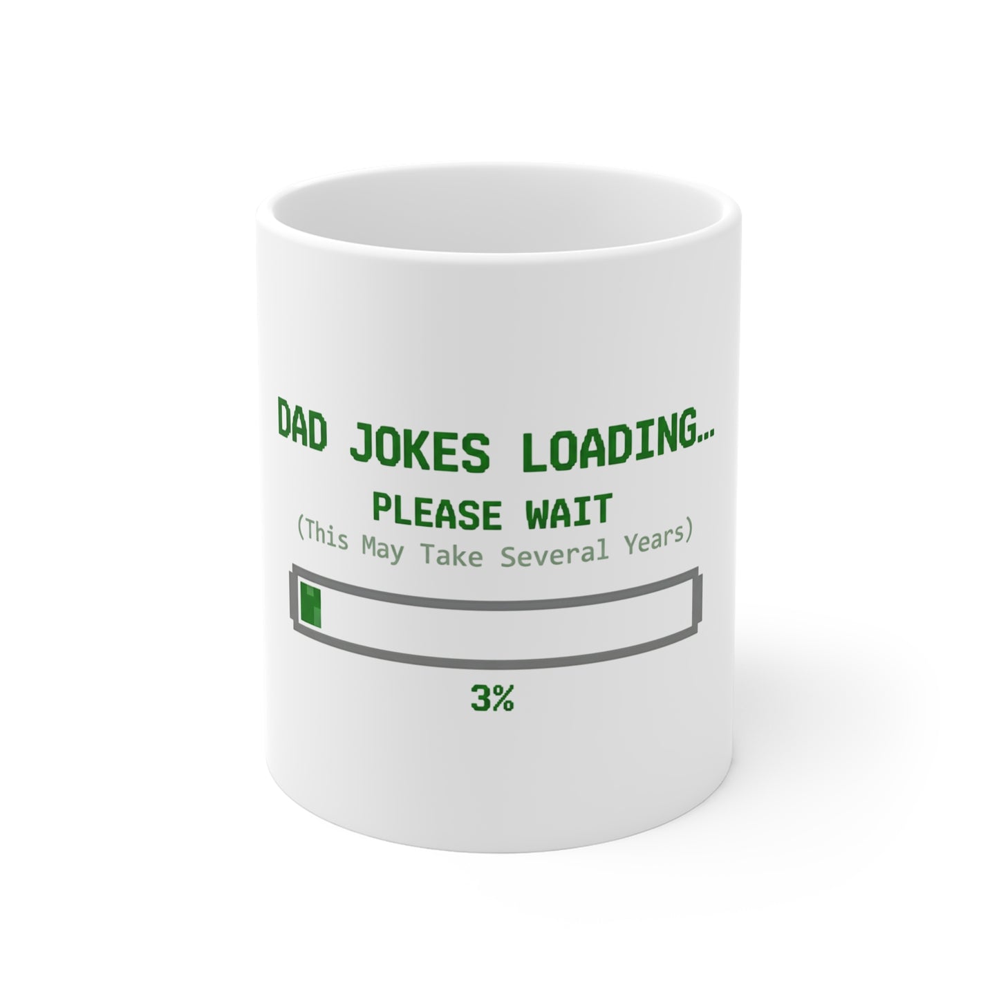Dad Jokes Loading Mug | Funny Father's Day Gift UK