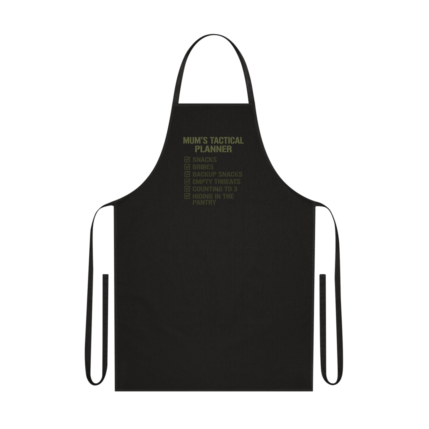 Mum's Tactical Planner Apron | Funny Kitchen Apron for Mums