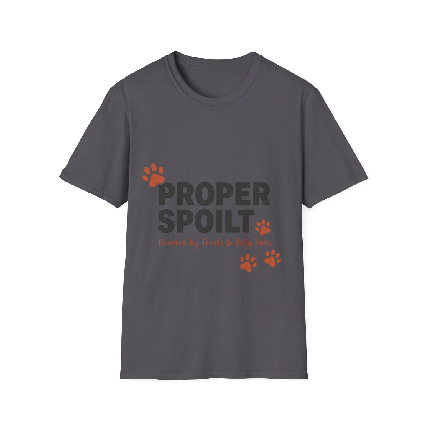 Proper Spoilt Dog Owner T-Shirt | Funny British Pet Lover Gift