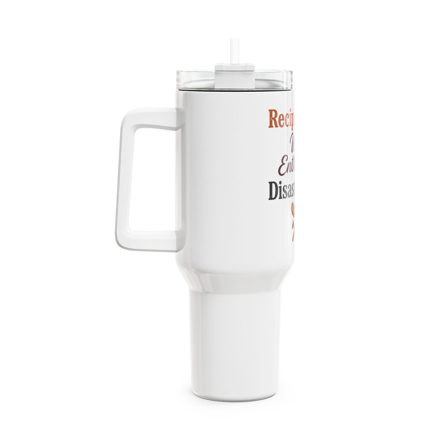 Recipe Tester Wine Enthusiast Disaster Chef Tumbler Gift