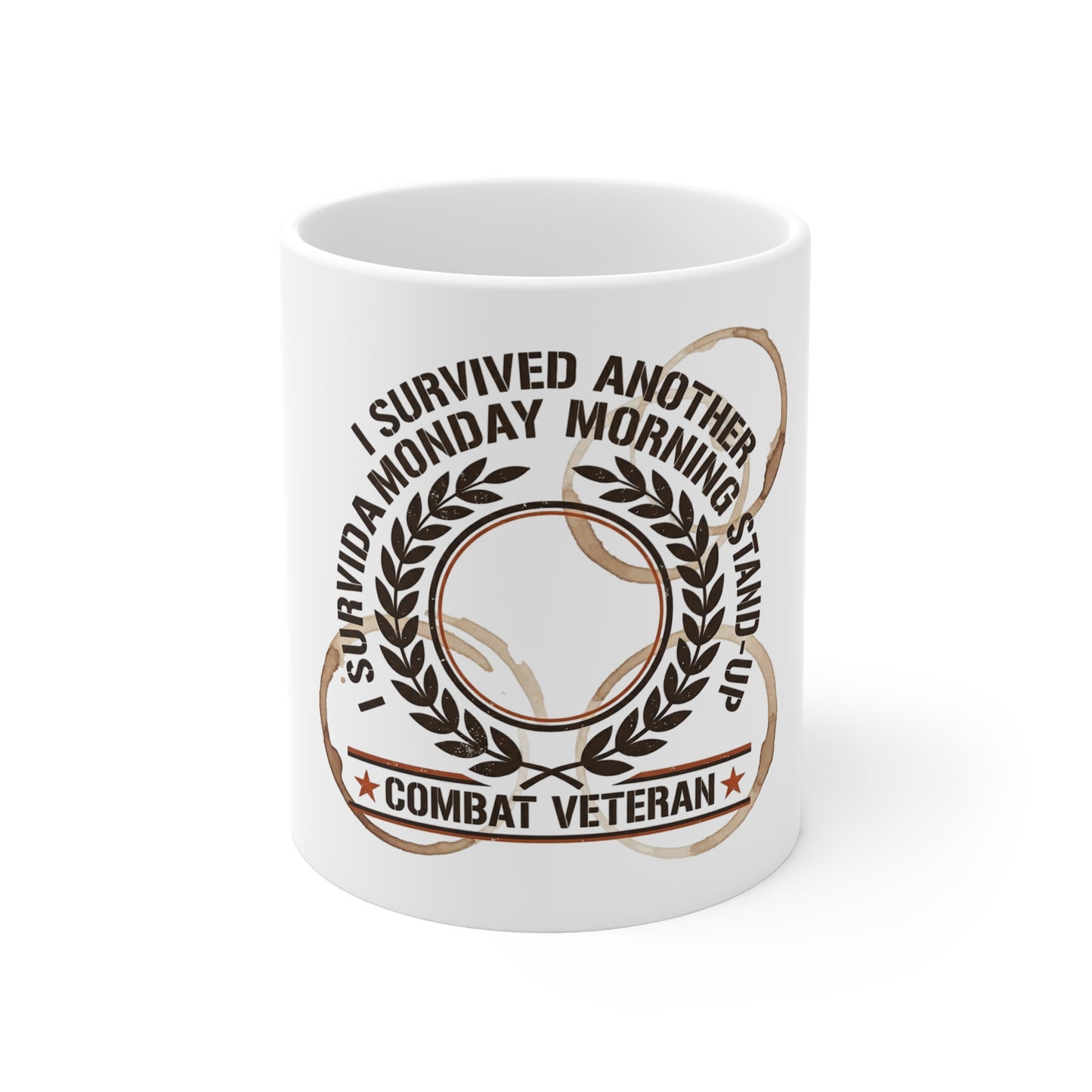 I Survived Another Monday Morning Stand-Up Mug | Office Humour