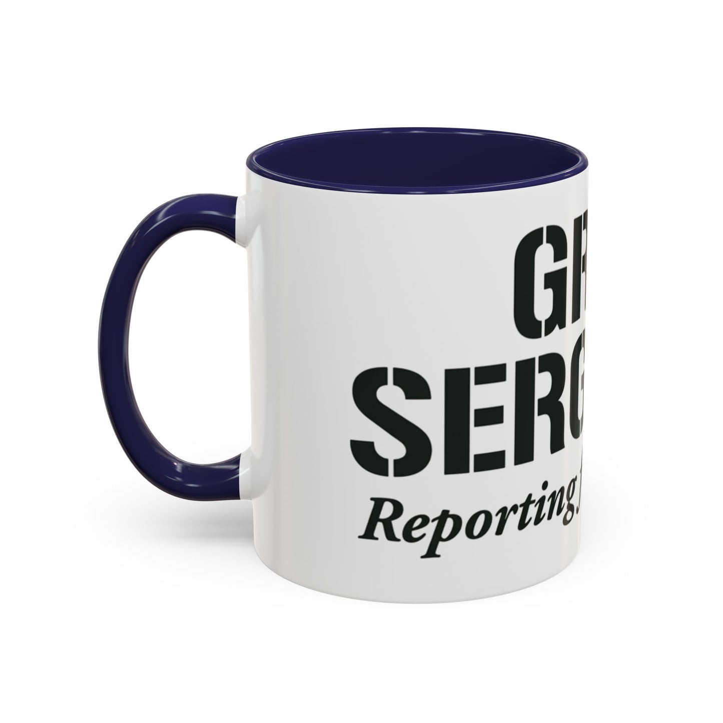 Grill Sergeant Mug | Father's Day Gift | British BBQ Dad Present