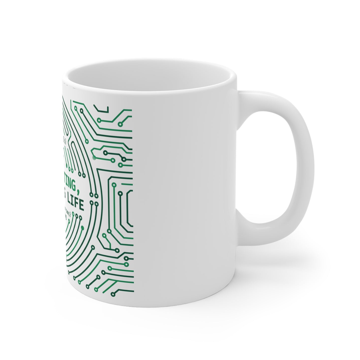 I'm Not Procrastinating I'm Debugging Life Coder Mug