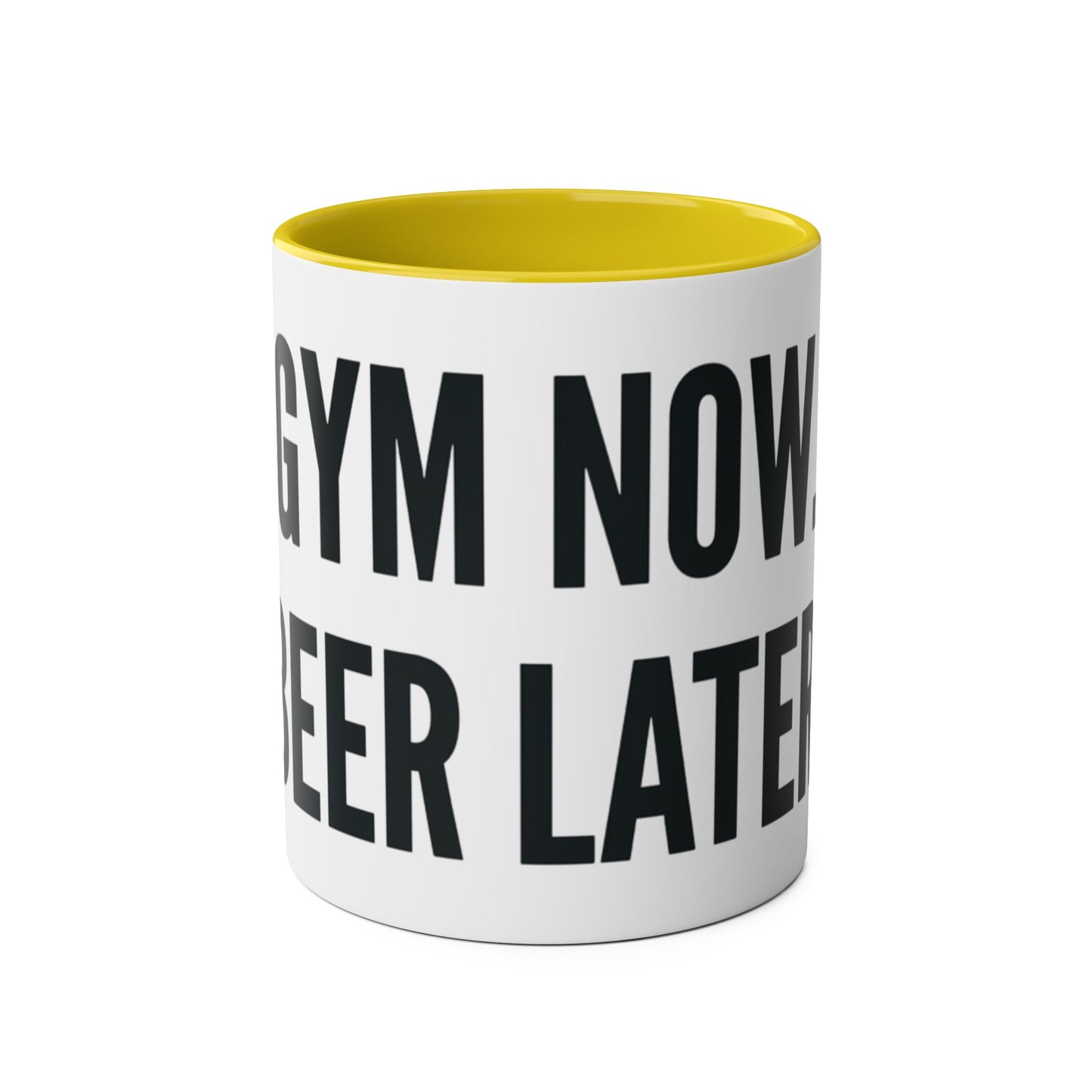 Gym Now Beer Later Mug | Funny Father's Day Gift UK Dad