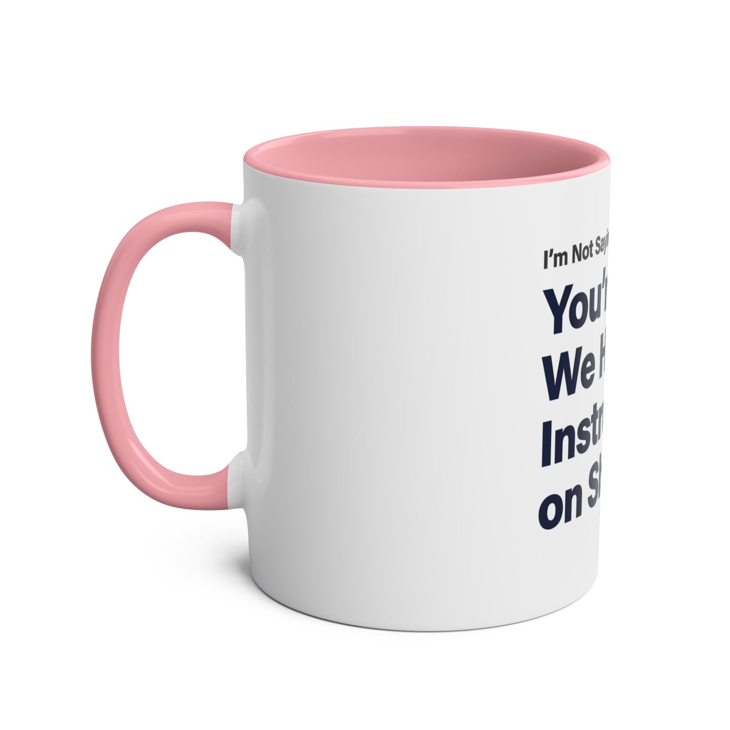 Thick Coworker Shampoo Instructions Mug | Funny Office Gift
