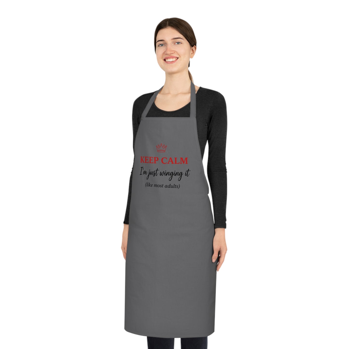 Keep Calm I'm Winging It Funny Apron UK Gift
