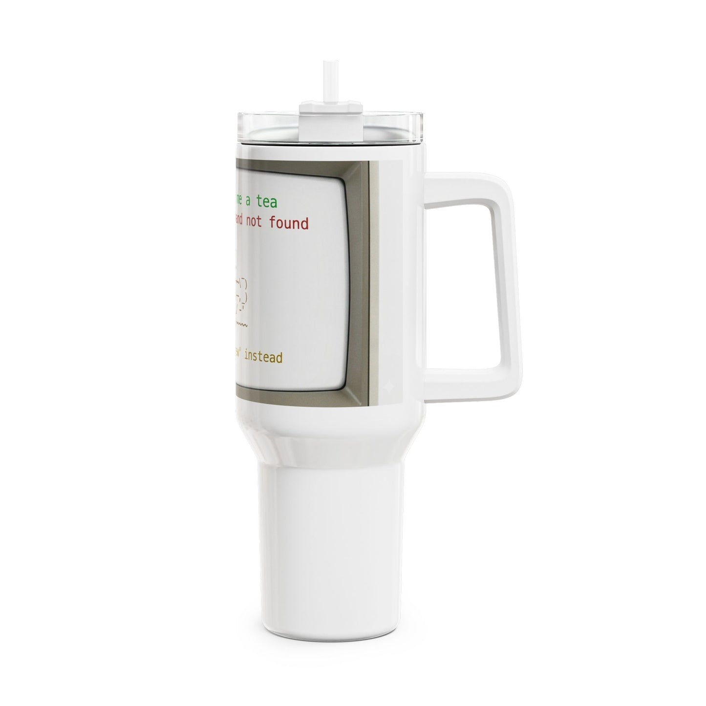 Sudo Make Me Tea Tumbler | Funny Programmer Gift | Geek Humour