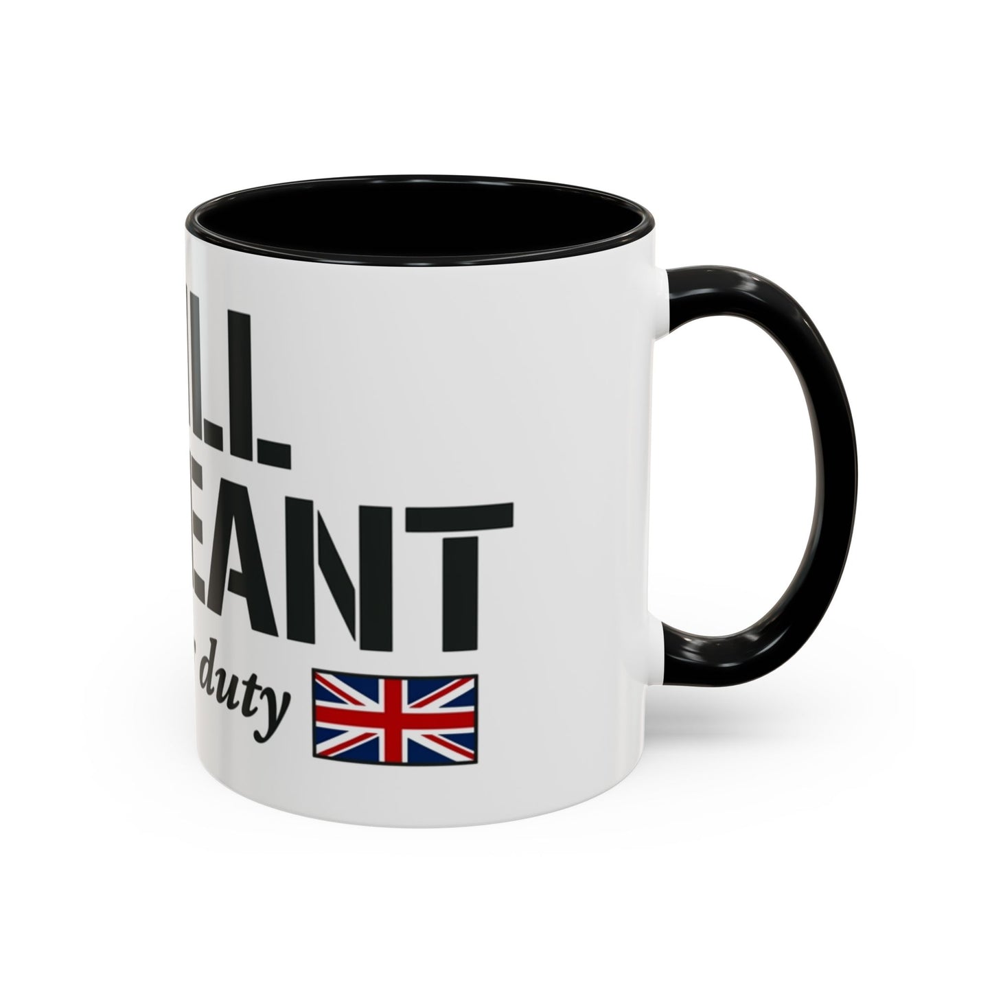 Grill Sergeant Mug | Father's Day Gift | British BBQ Dad Present