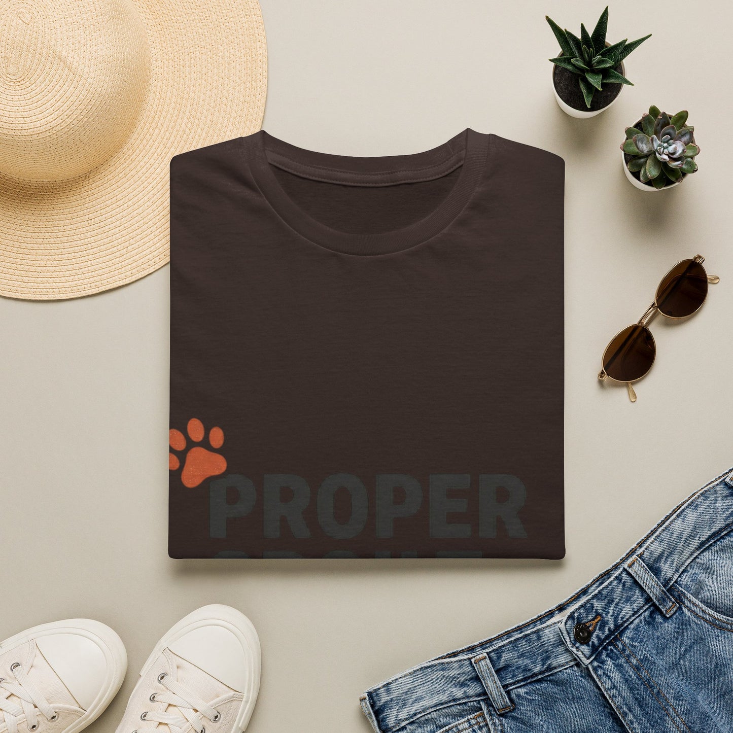 Proper Spoilt Dog Owner T-Shirt | Funny British Pet Lover Gift