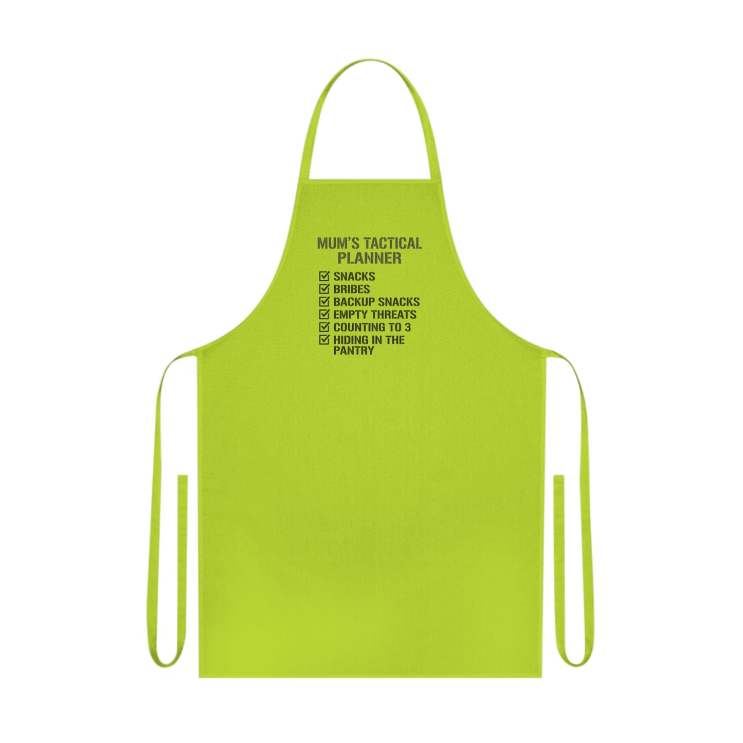 Mum's Tactical Planner Apron | Funny Kitchen Apron for Mums