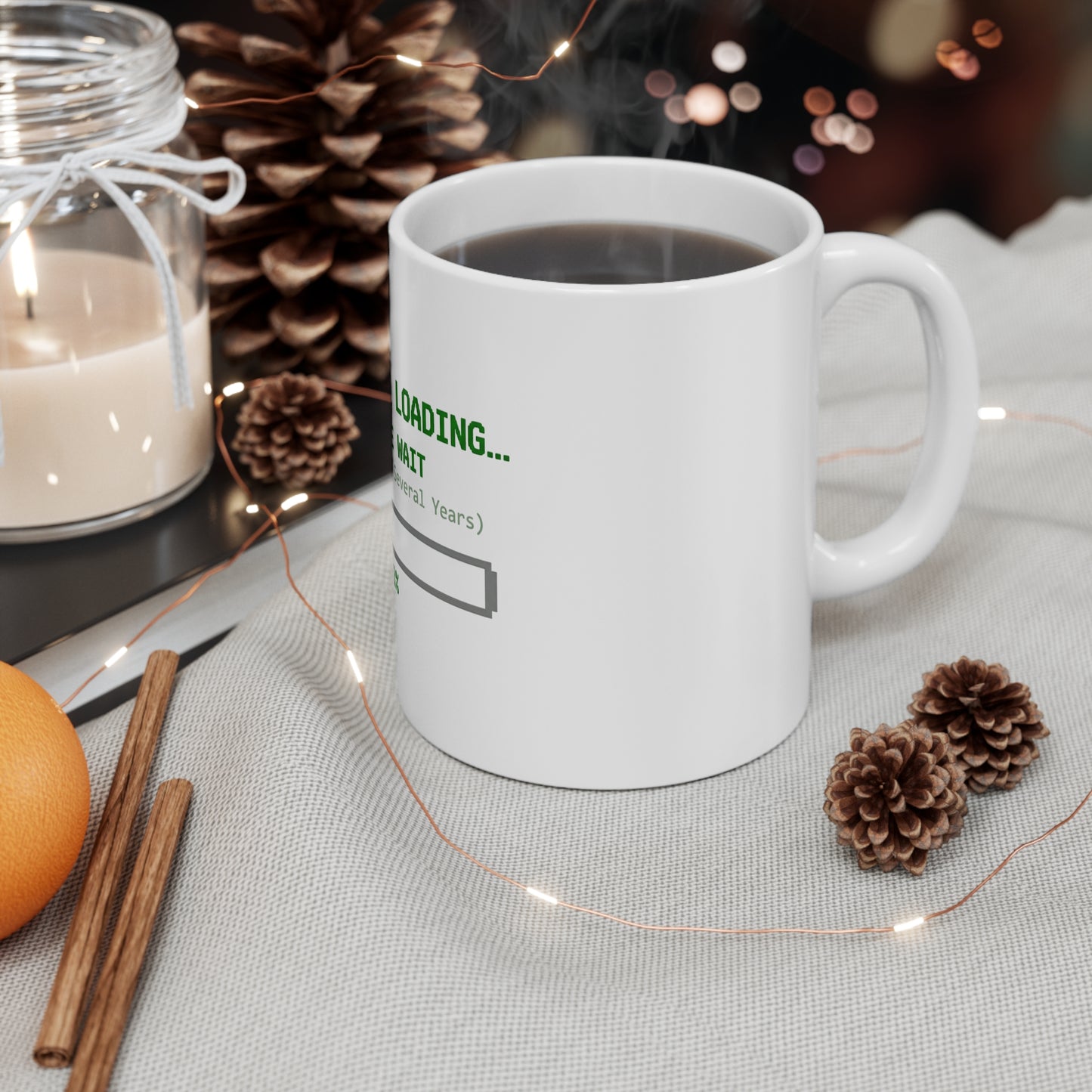 Dad Jokes Loading Mug | Funny Father's Day Gift UK