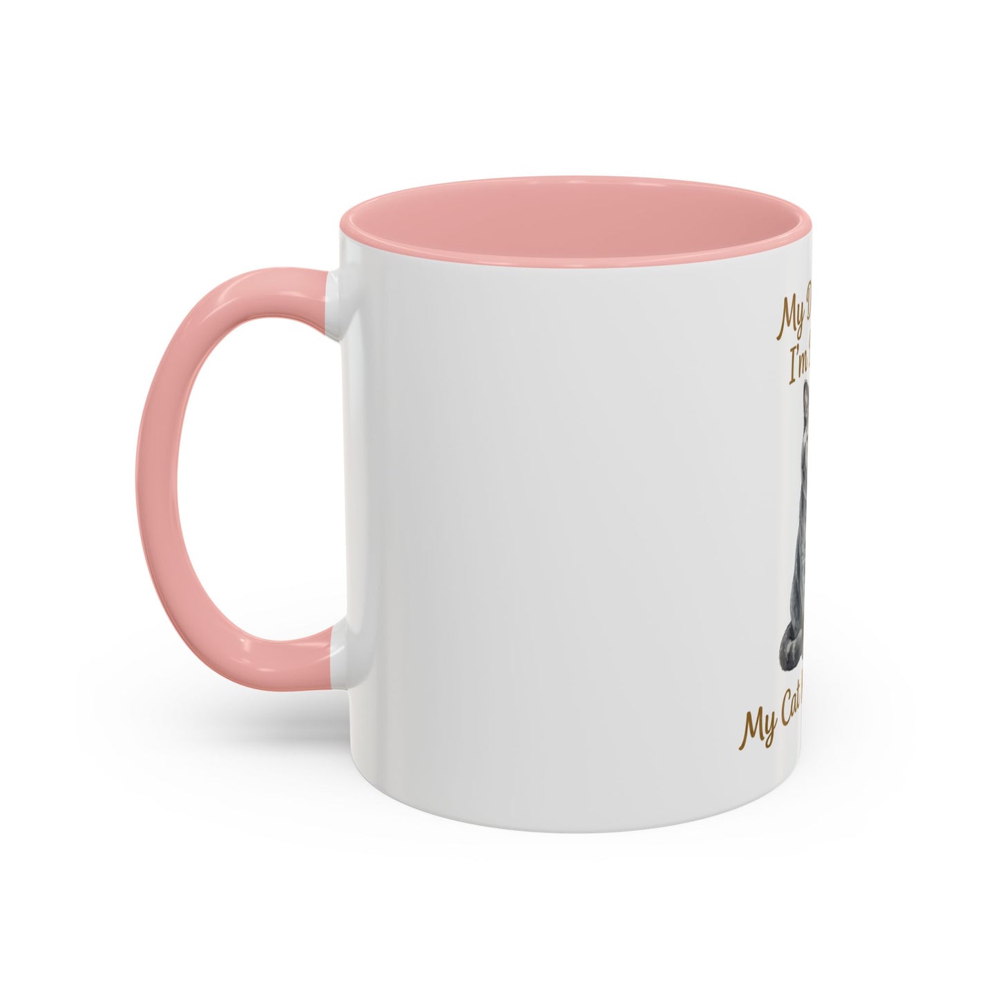 My Dog Thinks I'm Brilliant Cat Knows Better Mug | Pet Owner Gift
