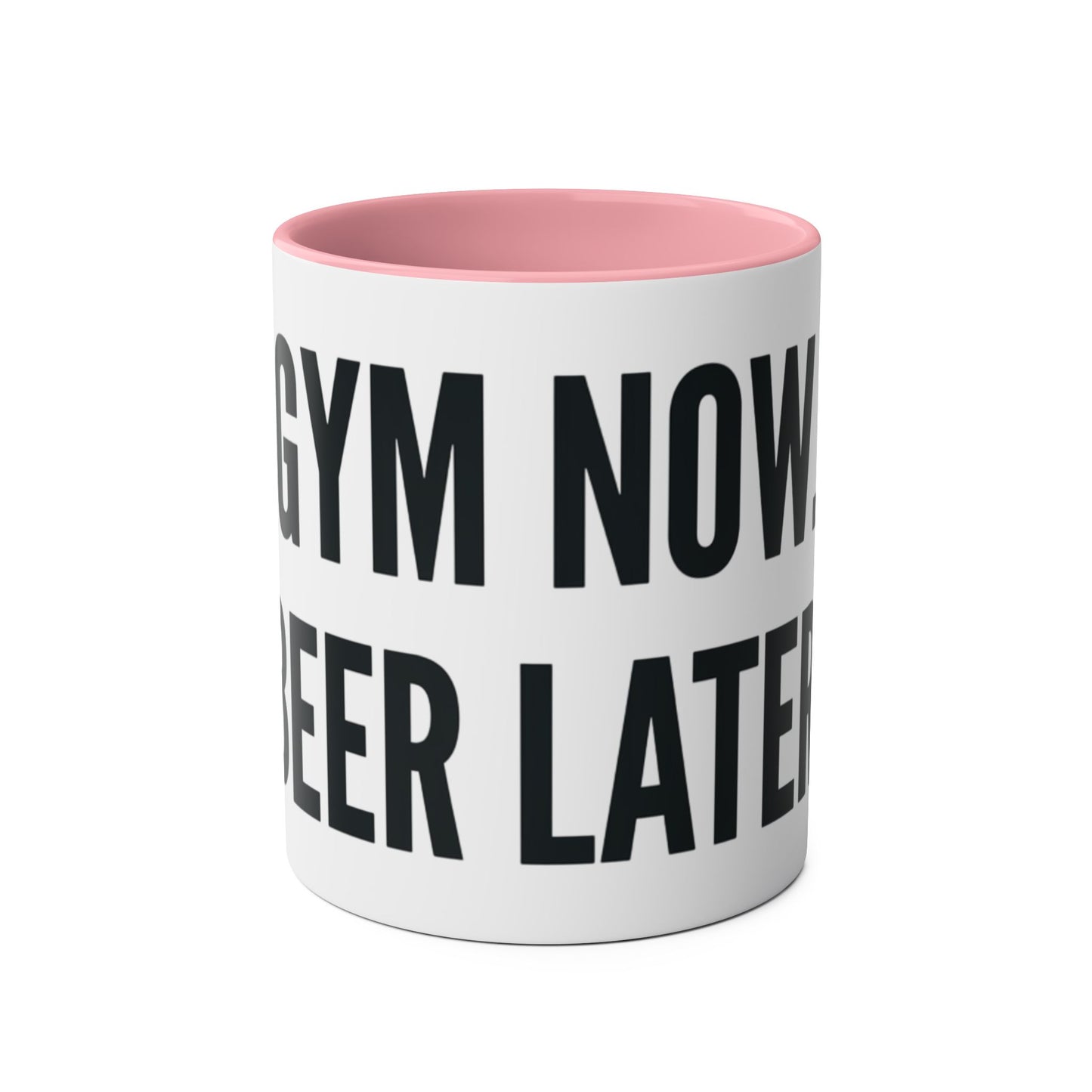 Gym Now Beer Later Mug | Funny Father's Day Gift UK Dad