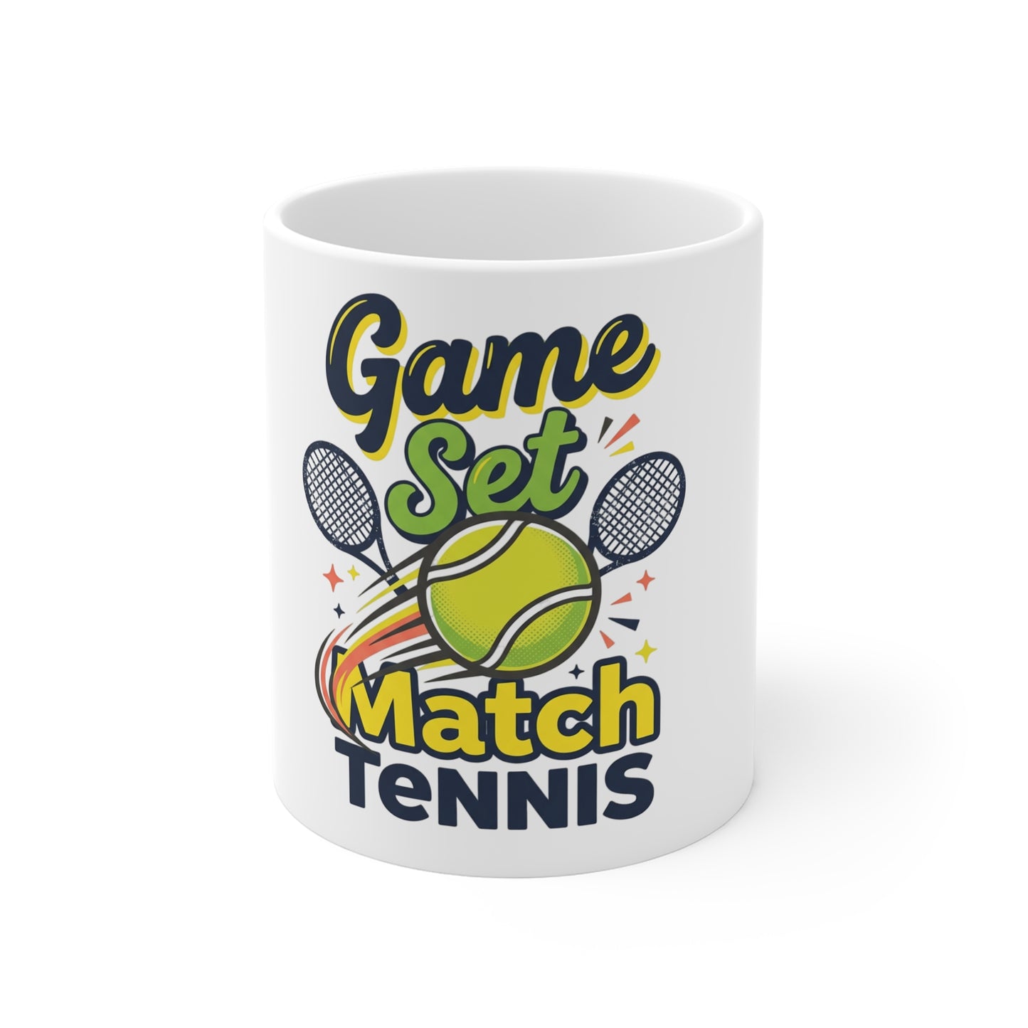 Game Set Match Tennis Mug | Wimbledon Season Gift for Tennis Fans