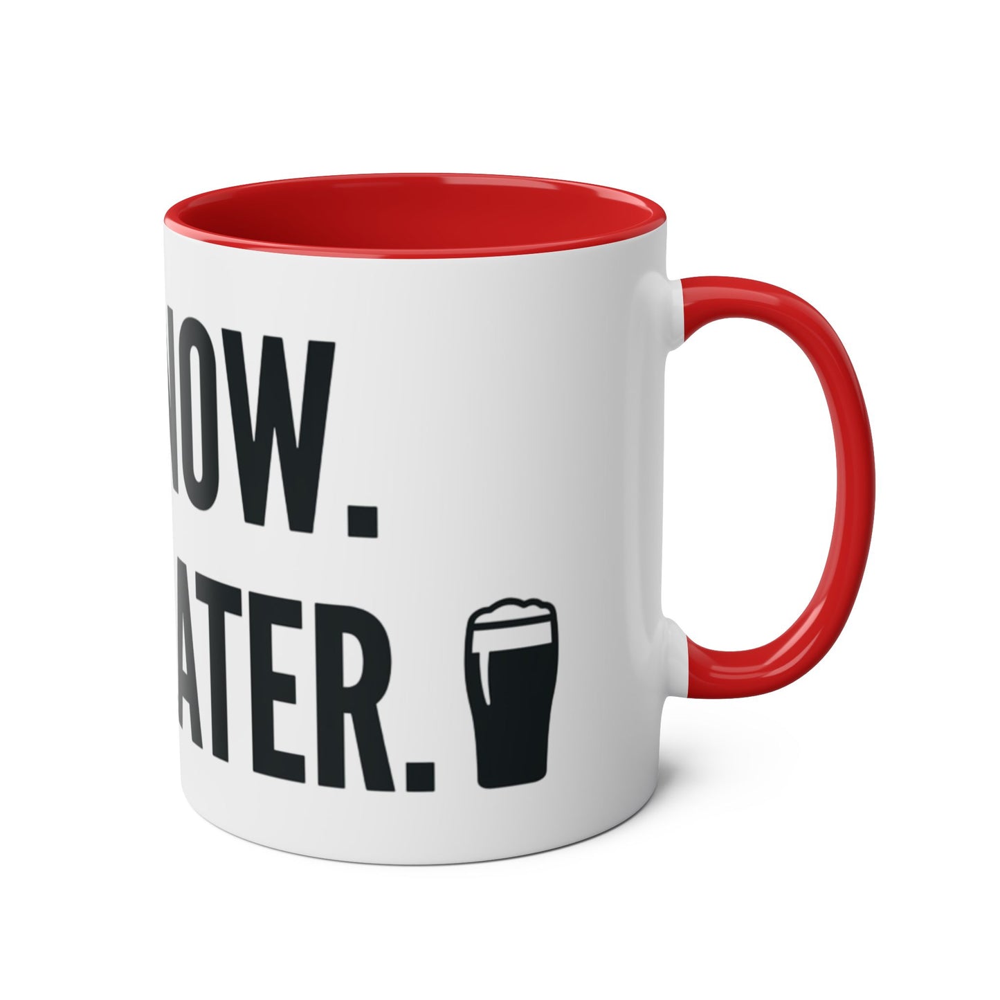 Gym Now Beer Later Mug | Funny Father's Day Gift UK Dad