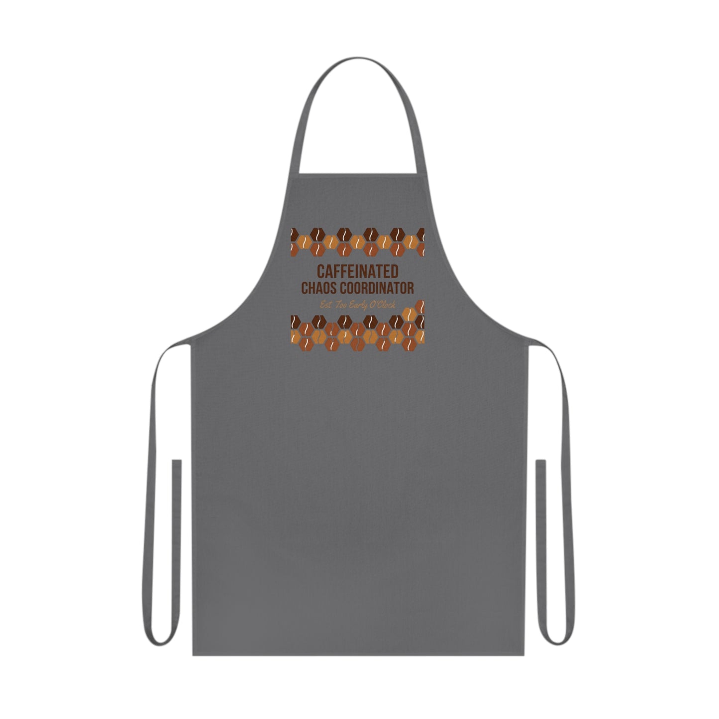Caffeinated Chaos Coordinator Apron | Funny Coffee Kitchen Gift