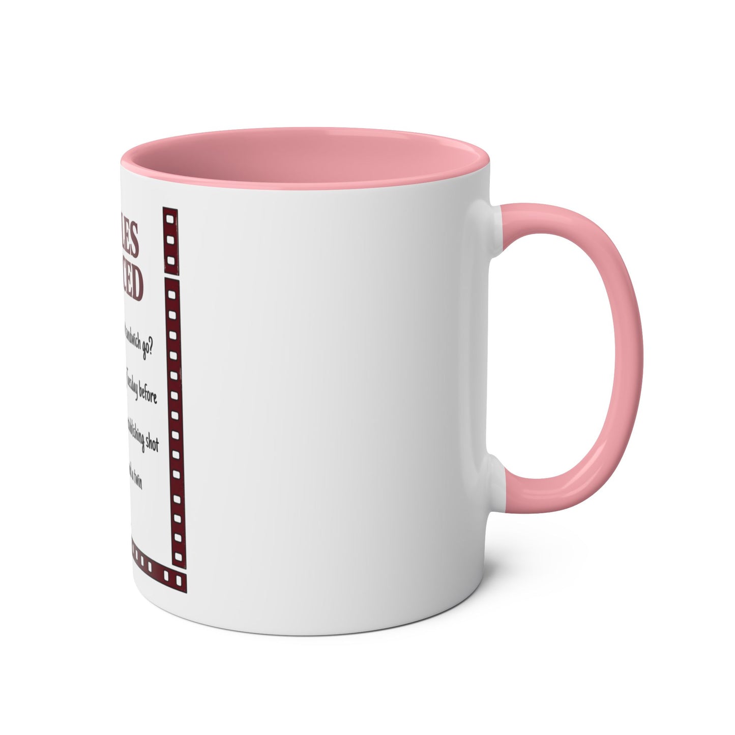 Plot Holes I've Noticed Mug | Film Buff Gift | Movie Lover Coffee Cup