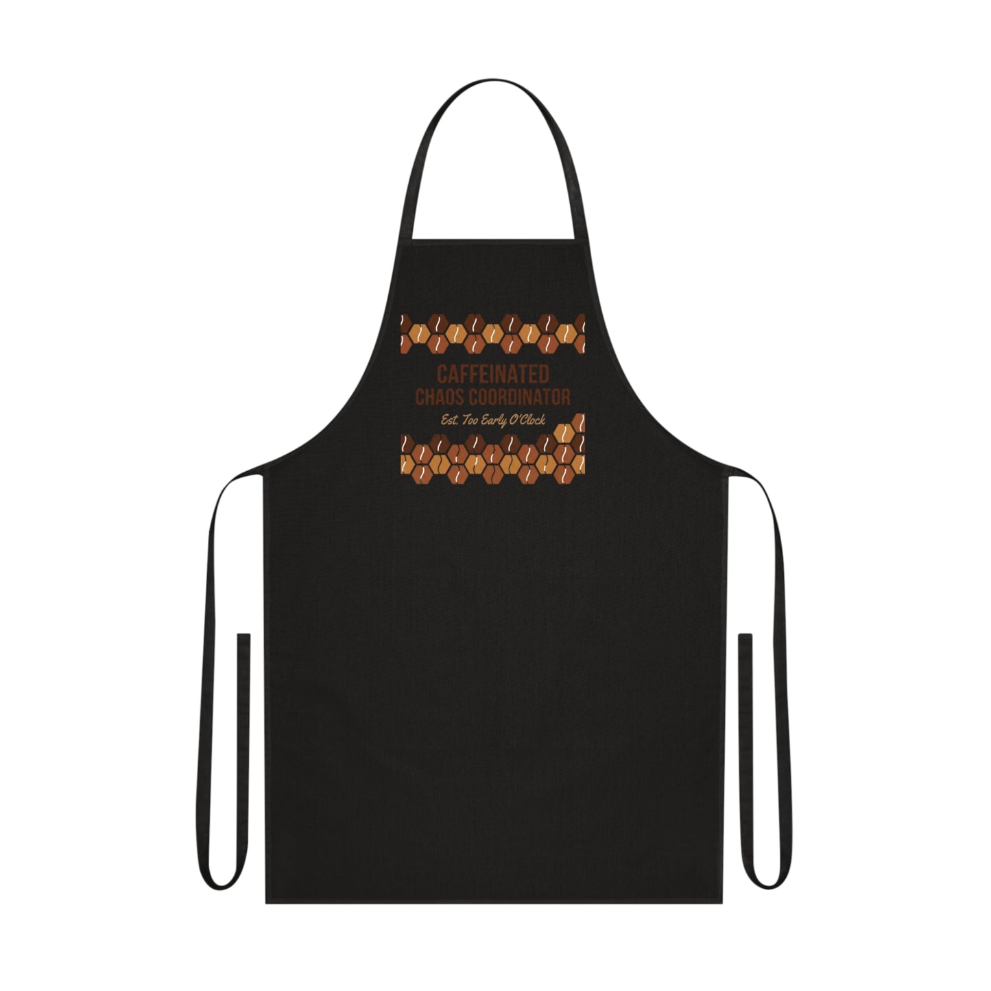 Caffeinated Chaos Coordinator Apron | Funny Coffee Kitchen Gift