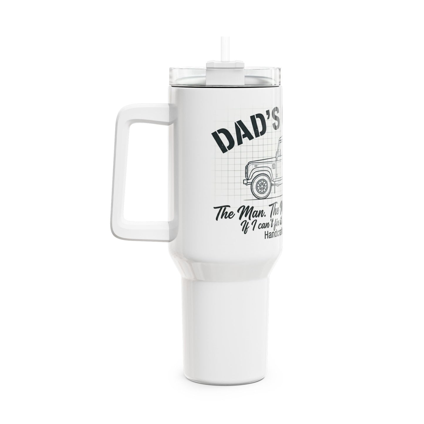 Hydrate or Diedrate Tumbler | Funny Water Bottle Dad Gift UK