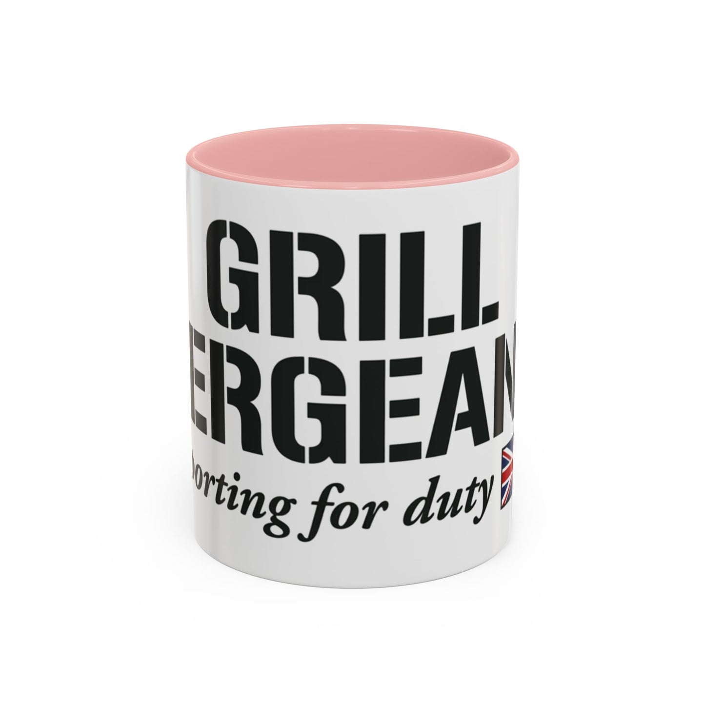 Grill Sergeant Mug | Father's Day Gift | British BBQ Dad Present