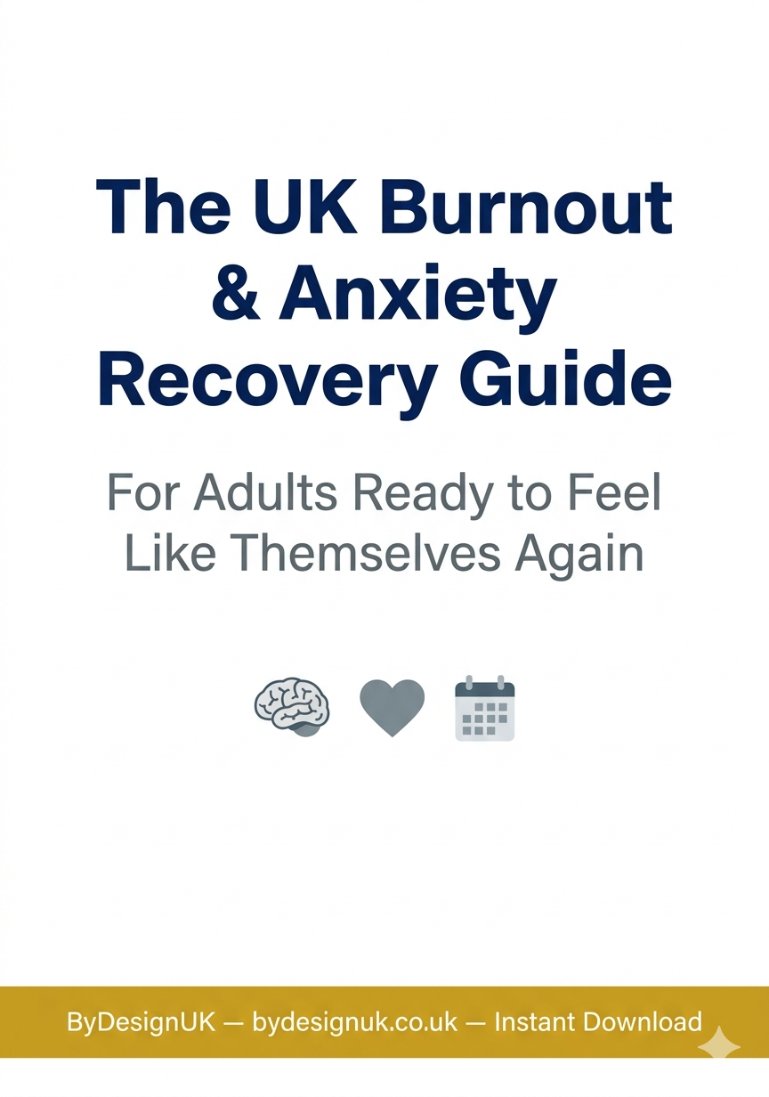 UK adults 25-45 struggling with burnout and anxiety