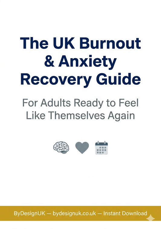 UK adults 25-45 struggling with burnout and anxiety