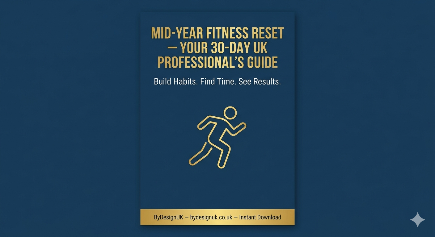 Busy UK professionals aged 25-45 starting mid-year fitness pushes