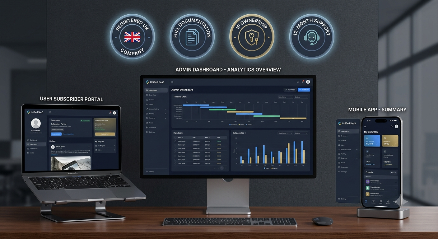 Enterprise SaaS Build — £59,999 to £99,999 │ What Affects the Price │ UK Company │ tackly.co.uk
