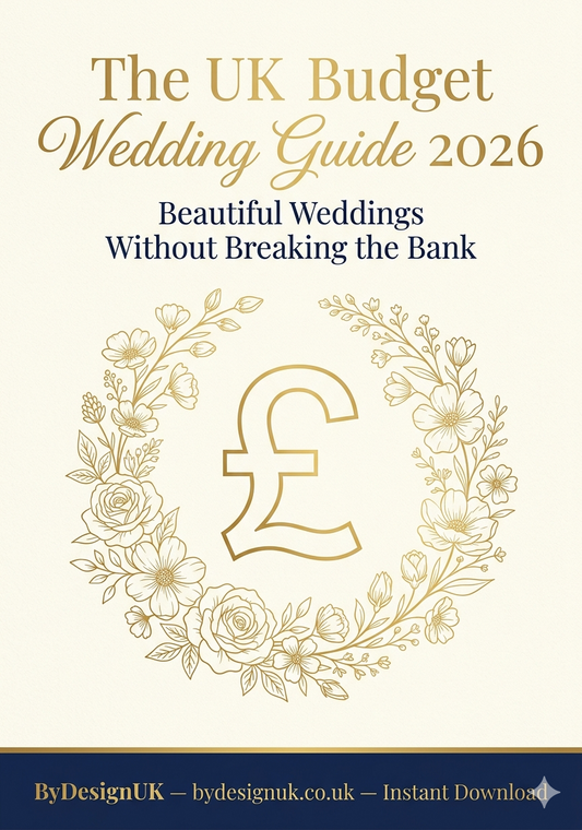 Budget-conscious UK couples, parents contributing to weddings, DIY wedding planners