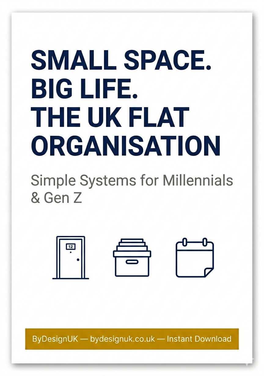 UK millennials and Gen Z in small flats seeking simple organisation systems
