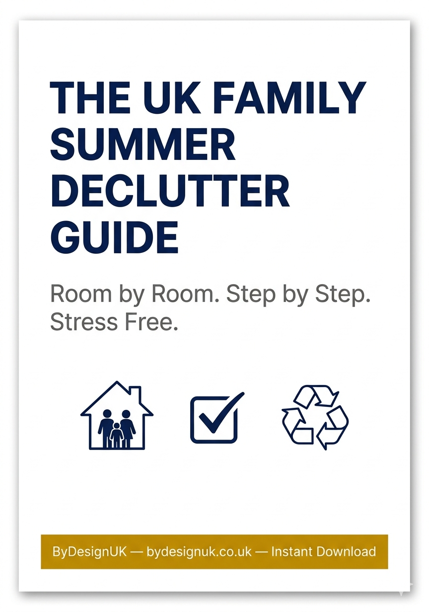 UK families and empty-nesters tackling summer declutter projects
