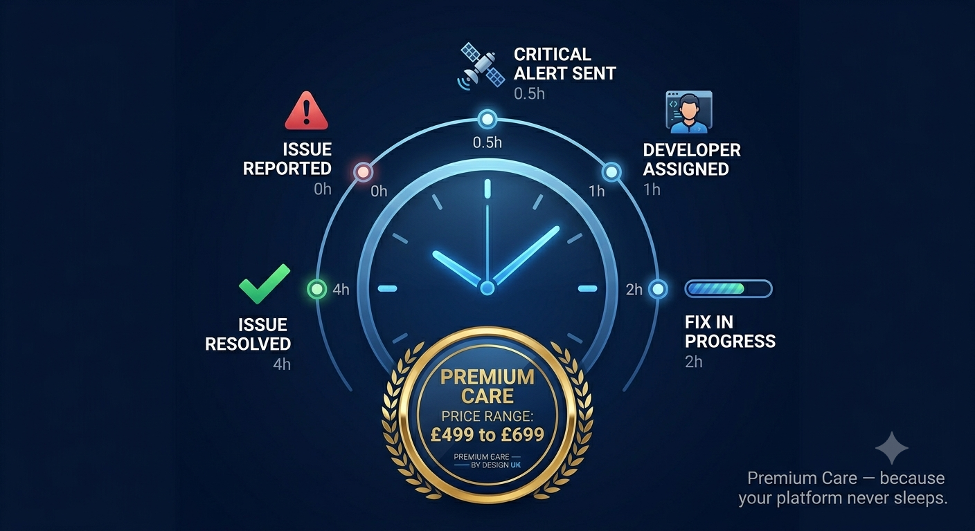 Premium Care — £499 to £699/month │ What Affects the Price │ UK Developer