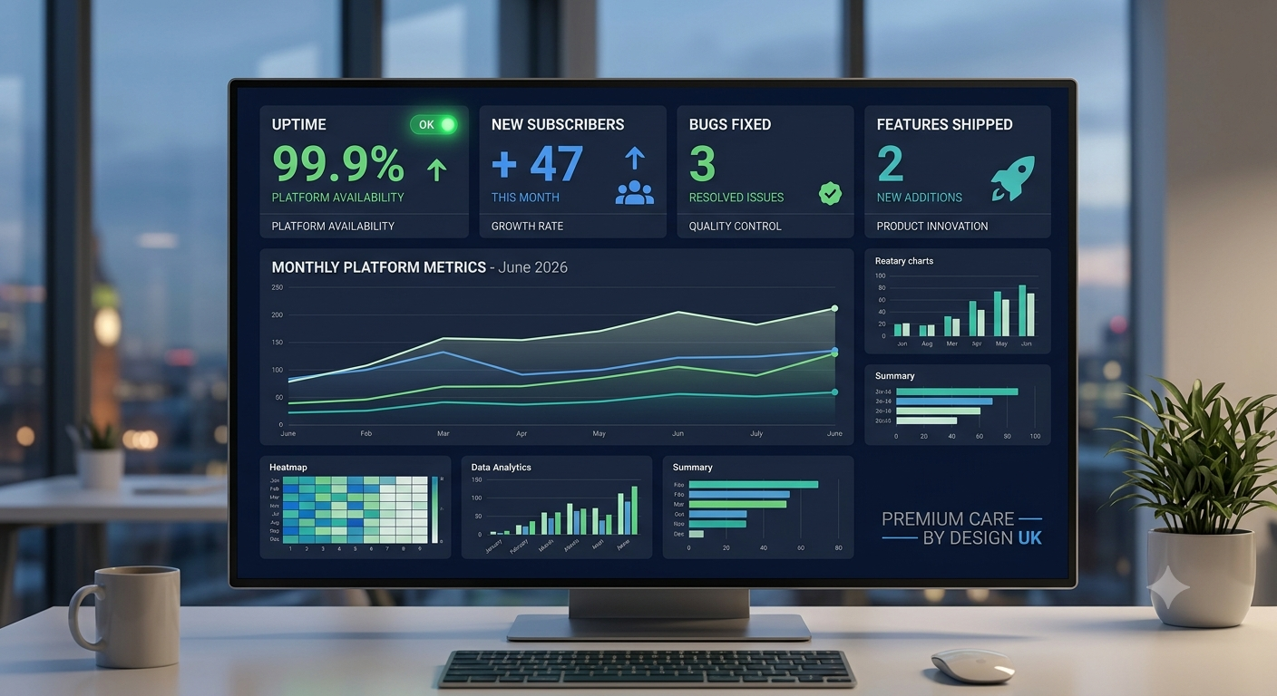 Premium Care — £599/month │ UK Based Developer │ By Design UK