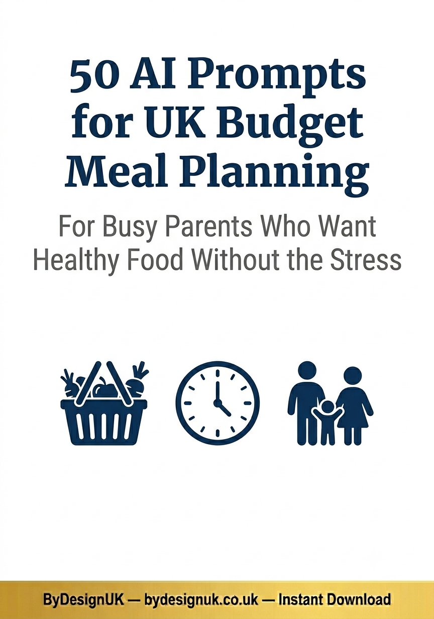 Time-poor British parents and caregivers looking to automate healthy meal planning on a budget