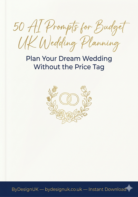 Engaged UK couples planning 2026-2027 weddings on tight budgets
